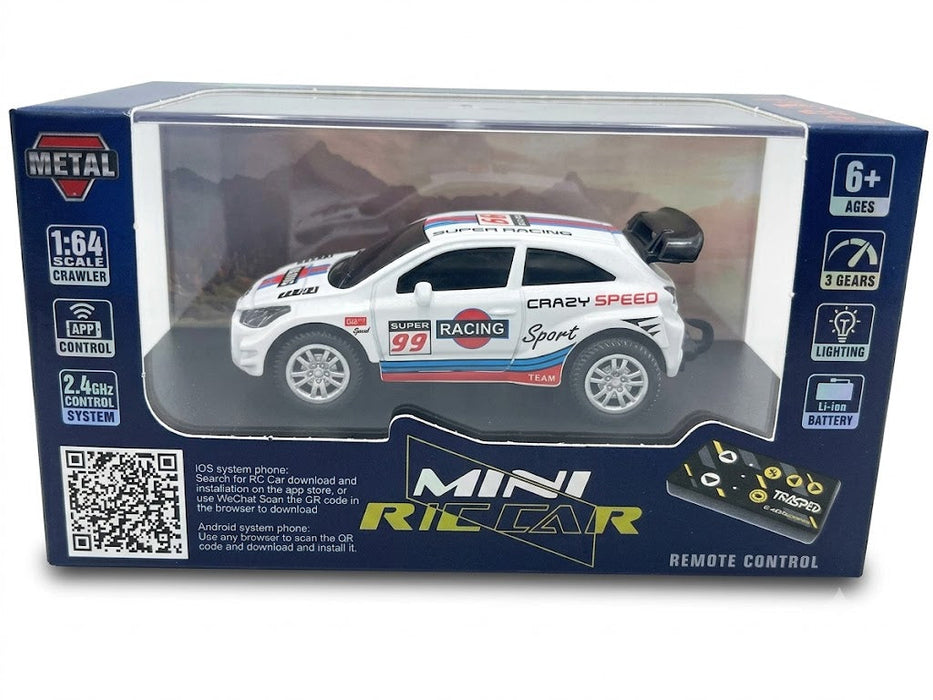 MINI RC CAR SMALL POCKET 1:64 (SUPER RACING 99) MODEL HG4-219