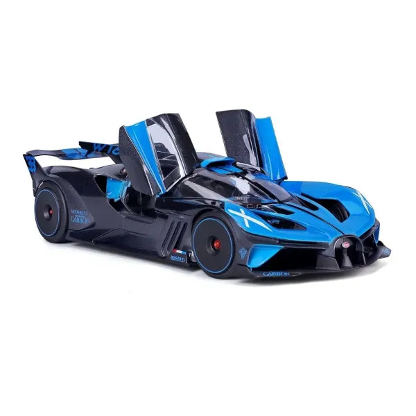 BBURAGO BUGATTI BOLIDE 1/18 BLUE  DIECAST  CAR MODEL
