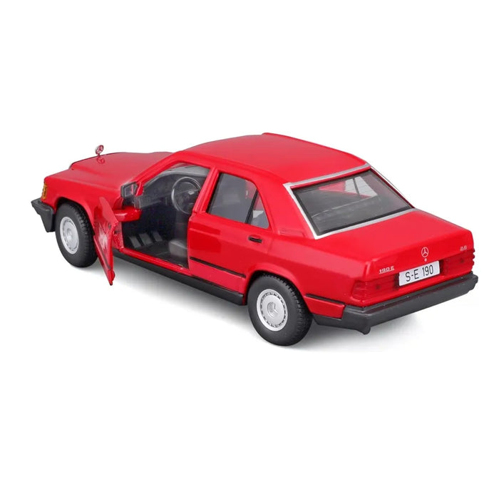 BBURAGO 1987 MERCEDES BENZ 190E 1/24 DIECAST MODEL