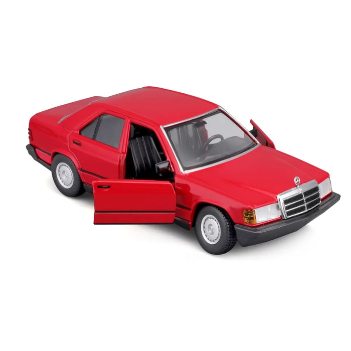 BBURAGO 1987 MERCEDES BENZ 190E 1/24 DIECAST MODEL