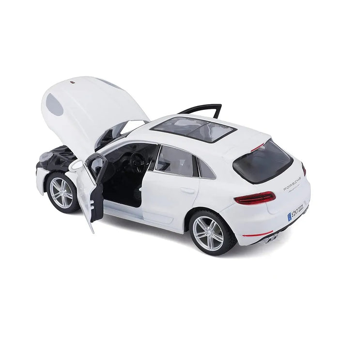 BBURAGO PORSCHE MACAN 1/24 DIECAST 18-91077W WHITE