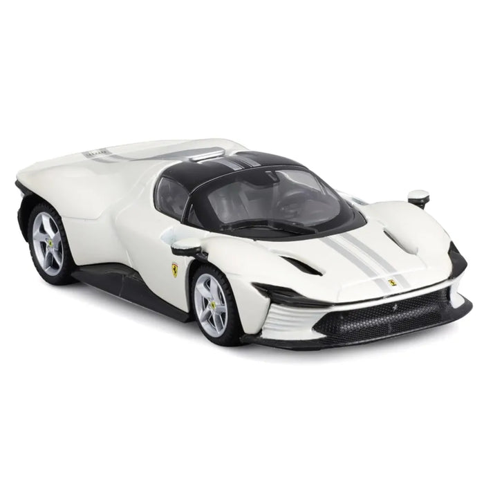 Bburago Signature Series 1/43 Scale Ferrari Daytona SP3 Diecast Car Model for 14+ Years (Pearl)