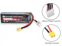 GENX 11.1V 3S 5200MAH 40C/80CPREMIUM LIPO LITHIUM POLYMER BATTERY