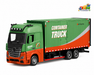1:24 Diecast Heavy Container Truck with Light & Sound, Pull Back, Openable Doors | Metal Toy Model (1851 Edition)