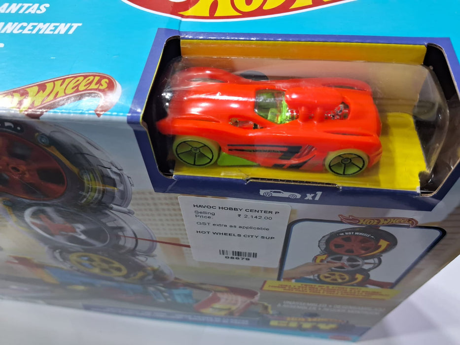 HOT WHEELS CITY SUPER TWIST TIRE SHOP (PRODUCT NO.HDP02)
