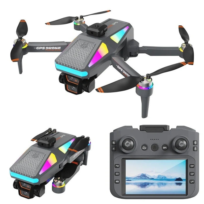 S5P GPS TOY DRONE WITH DUAL HD CAMERA GESTURE RECOGNITION & MODULAR BATTERY