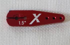 EXTREME FLIGHT ALLOY SERVO ARM 1.5" M3 25T