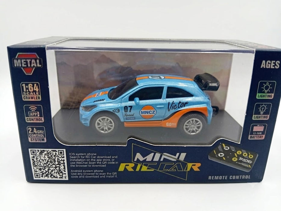MINI RC CAR SMALL POCKET 1:64 (VICTOR MNCZ 07) MODEL HG4-219