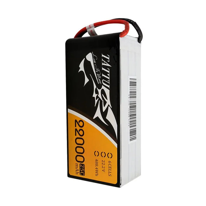 LIPO BATTERY ORIGINAL TATTU 22000MAH 25C 22.2V 6S1P XT90-S