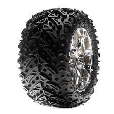 LOSI WHEEL LOSB7413 - 320S ZOMBIE MAXFORCE MOUNTED, CHROME(2 IN ONE PACK)
