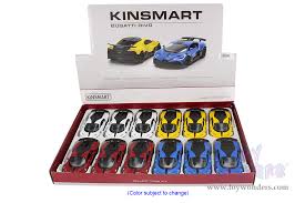KINSMART BUGATTI DIVO 1:36 NO: KT5442D (YELLOW)