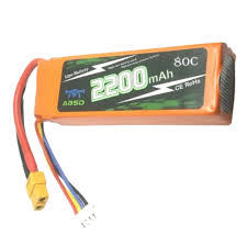 LIPO 11.1V 2200MAH 3S 80C ABSD BATTERY