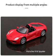 BBURAGO PORSCHE 918 SPYDER 1/64