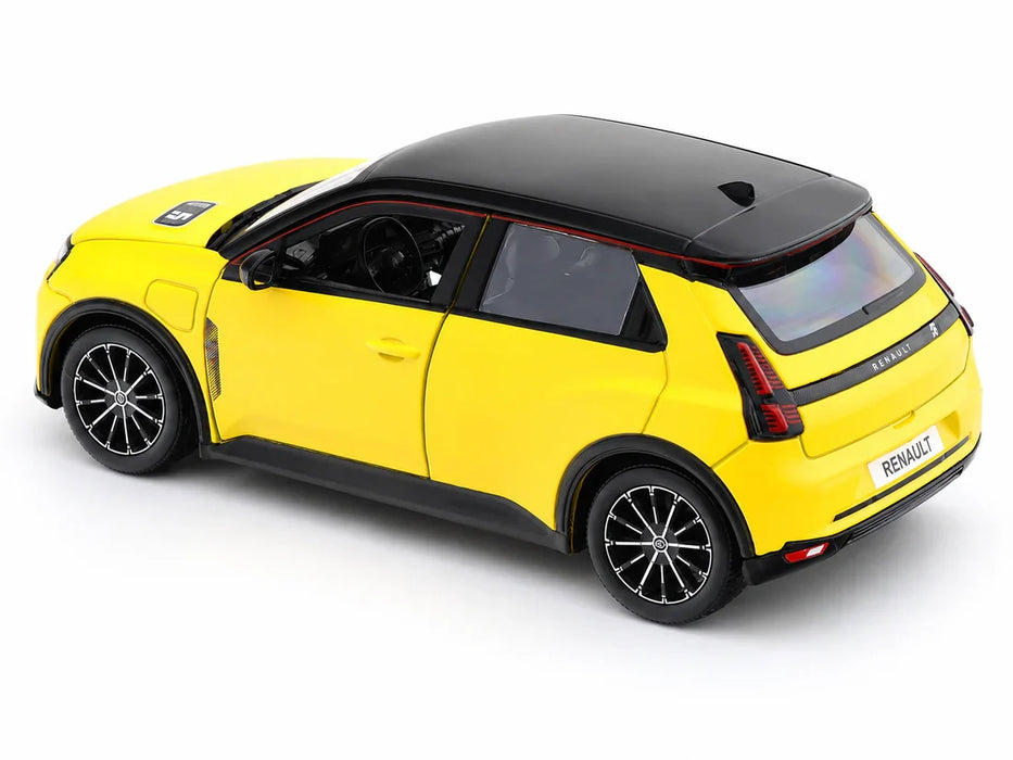BBURAGO 18-91113YL 1/24 RENAULT 5 E-TECH DIE-CAST