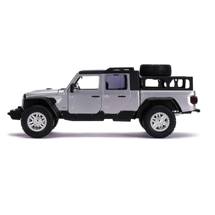 JADA ZOZO JEEP GLADIATOR GREY  DIECAST CAR MODEL