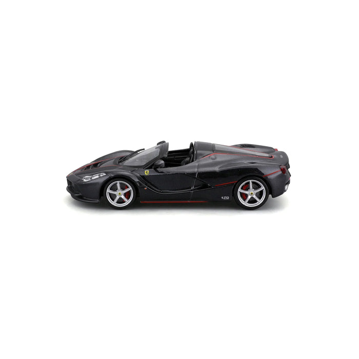 18-36907 BK - Bburago - 1:43 - Ferrari Signature - LaFerrari Aperta - Black met