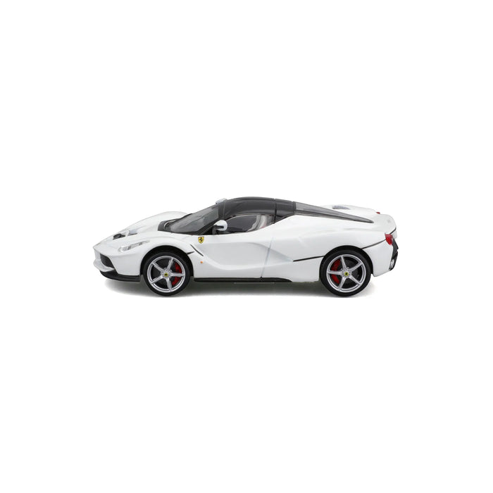 BBURAGO 1/43 SIGNATURE MODEL 18-36950 LAFERRARI WHITE