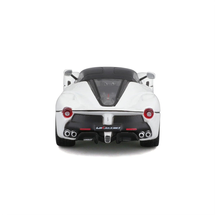 BBURAGO 1/43 SIGNATURE MODEL 18-36950 LAFERRARI WHITE