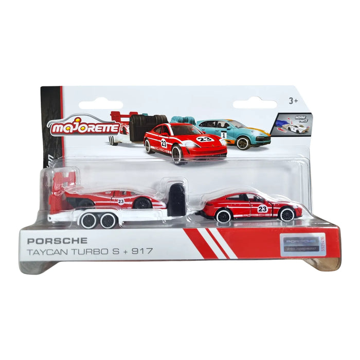 MAJORETTE 212053112 PORSCHE TAYCAN TURBO S + 917