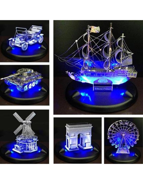 LED DISPLAY BASE WITH LIGHT METAL EARTH