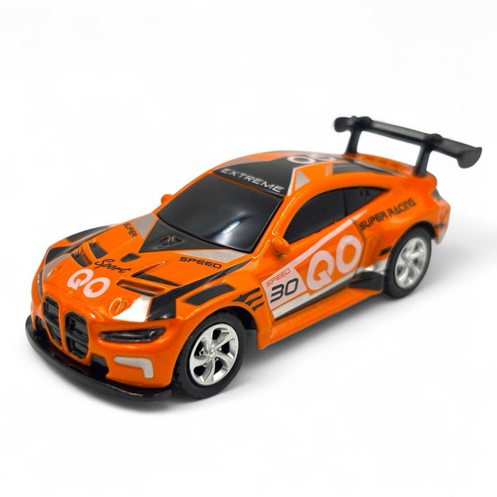 MINI RC CAR SMALL POCKET (SUPER RACING QO 30) 1:64 SPEED REGULATING ALLOY MODEL HG4-218