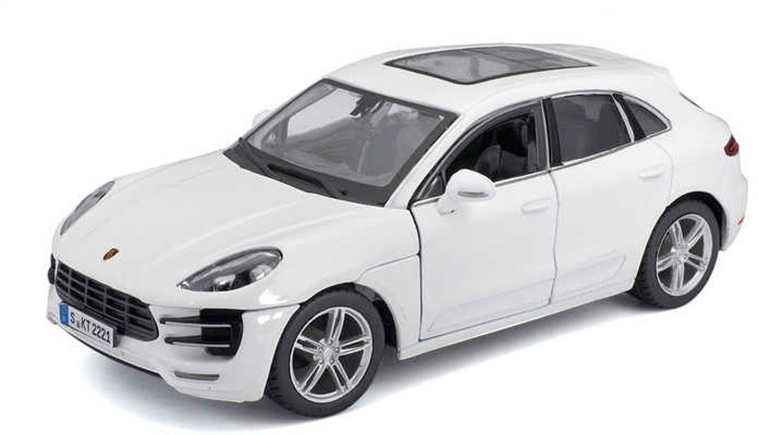 BBURAGO 18-91114SL 1:24 PORSCHE MACAN TURBO ELECTRIC DIECAST MODEL