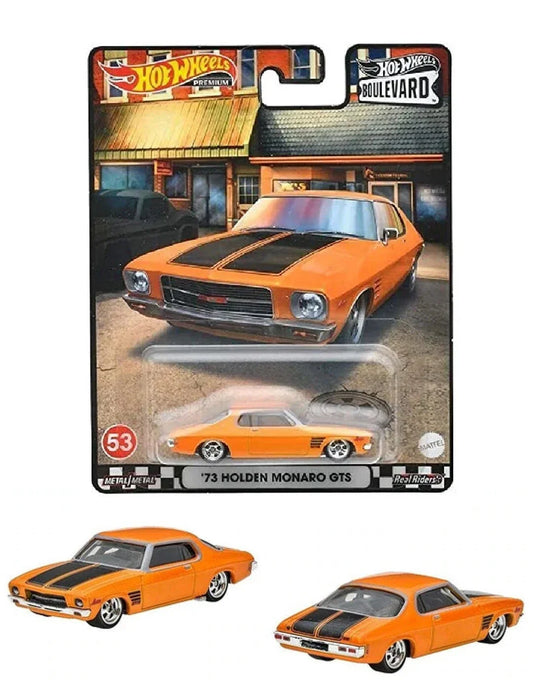 HOT WHEELS BOULEVARD 73 HOLDEN MONARO GTS DIE-CAST CAR (956L)