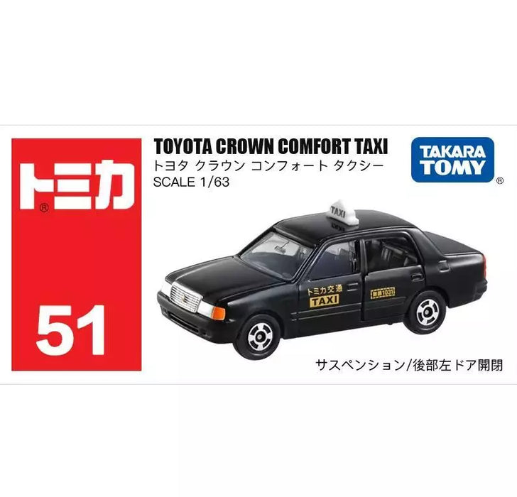 TAKARA TOMY TOYOTA CROWN COMFORT TAXI 1/63 SCALE NO:51