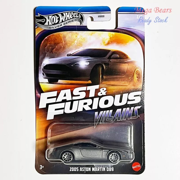 HOTWHEELS FAST & FURIOUS VILLAINS HNR88 Z005 ASTON MARTIN 089