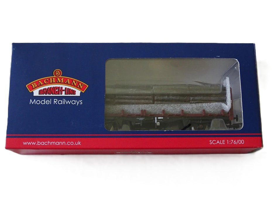 Bachmann OO Gauge (1:76 Scale) Timber OTA-Style Wagon with Lumber Load – 38-301