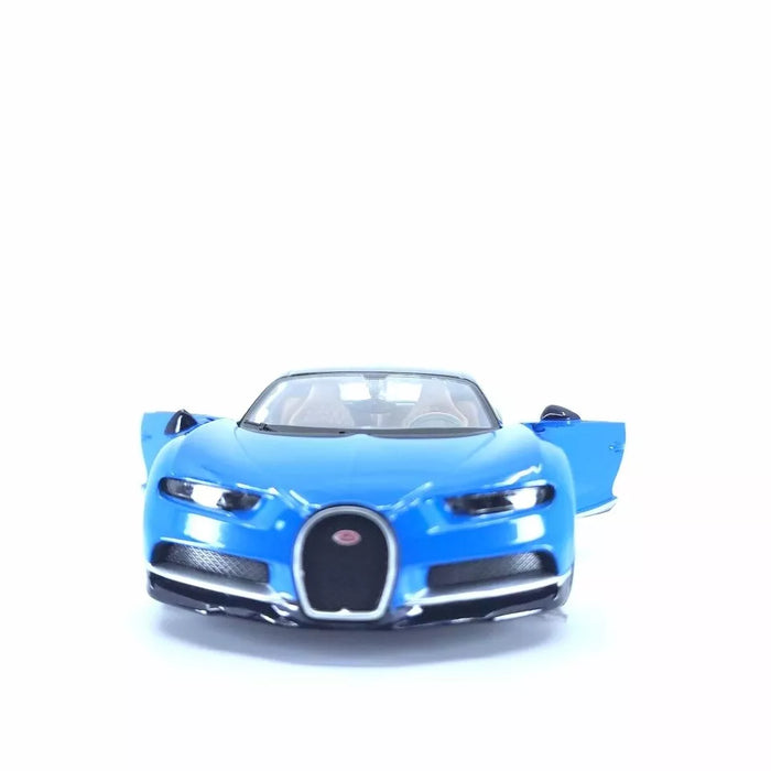 MAISTO BUGATTI CHIRON 1/24 BLUE BLACK DIECAST MODEL