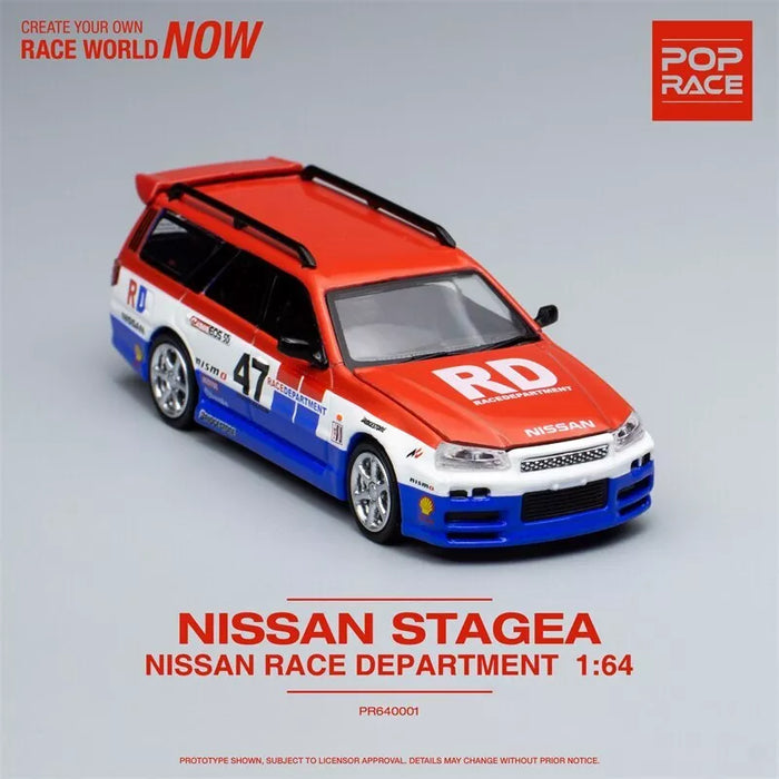 POP RACE STAGEA R34 1/64 SCALE NO:S7-01