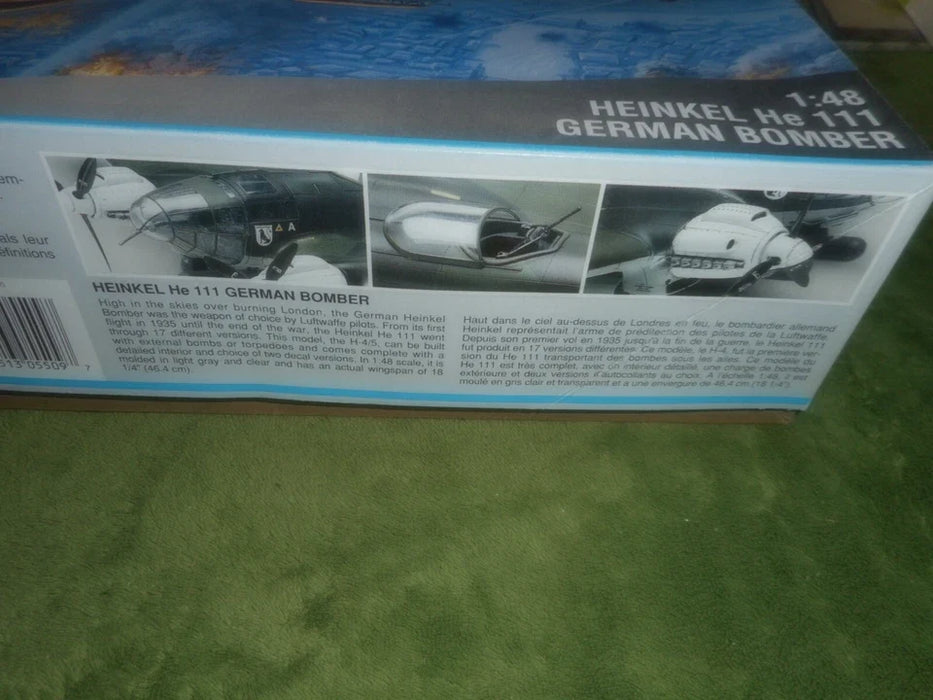 MONOGRAM HEINKEL HE111 GERMAN BOMBER MODEL KIT 5509