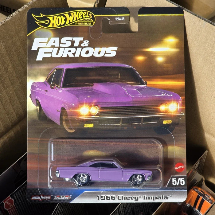 HOT WHEELS FAST & FURIOUS 1966 CHEVY IMPALA (9C6K)