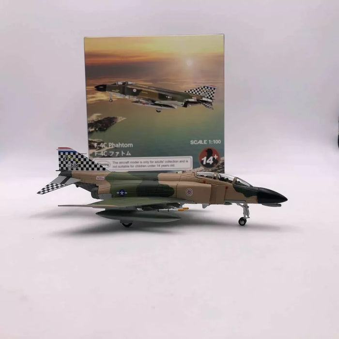 WLTK DIECAST AIRPLANE F-4C PHAHTOM SCALE 1/100