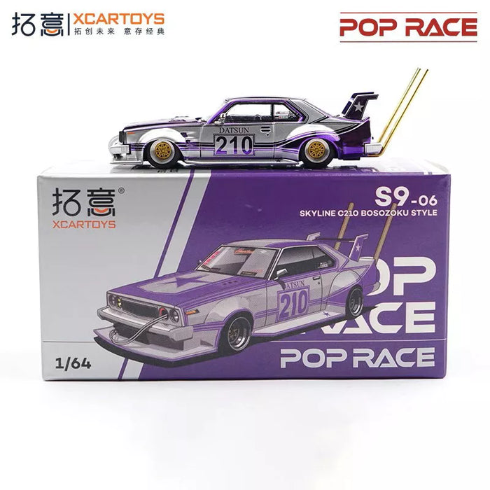 XCARTOYS SKYLINE C210 BOSOZOKU STYLE S9-06 1/64