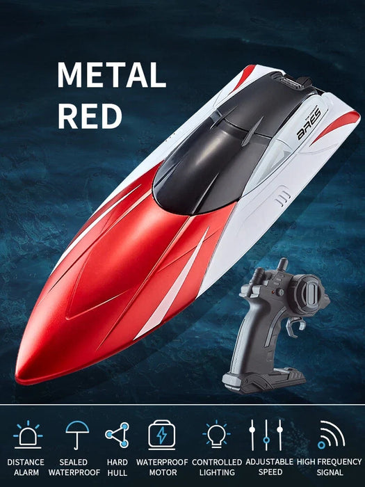 4DRC S4 ARES 2.4G RC RACING BOAT BLUE | RED