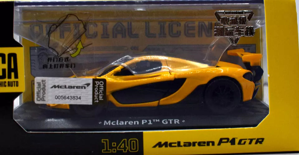 CCA MCLAREN P1 GTR 1:40 SCALE