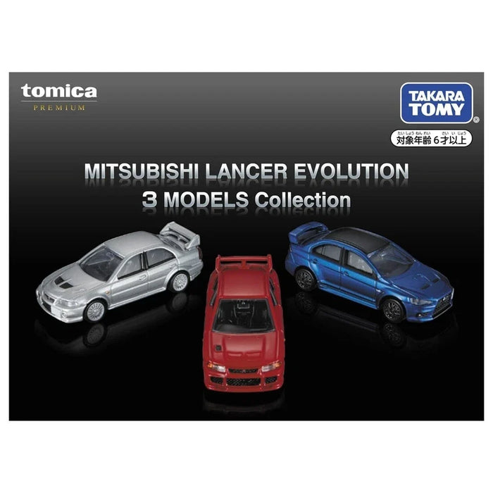 TOMICA PREMIUM MITSUBISHI LANCER EVOLUTION 3 MODELS COLLECTION SET 1/61 SCALE 936558