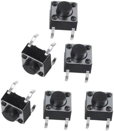 TACTILE SWITCH 6X6x4mm