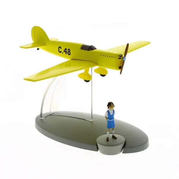 TINTIN PLANE #46 C-48 PROTOTYPE DIECAST C48