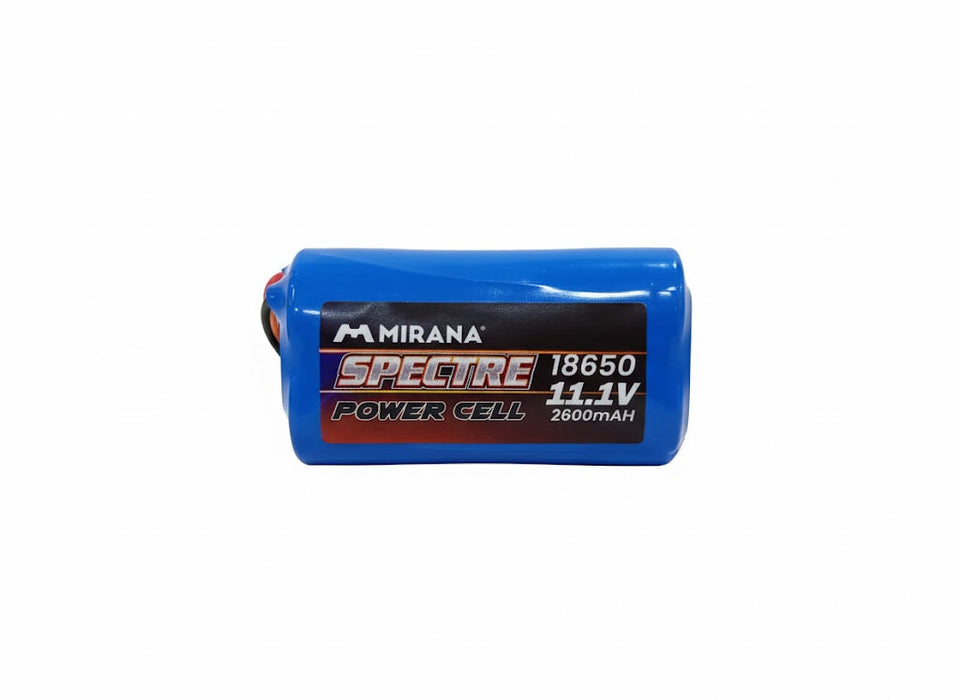 11.1V 3S 18650  BATTERY WITH T CONNECTOR MIRANA SPECTRE MT-101106