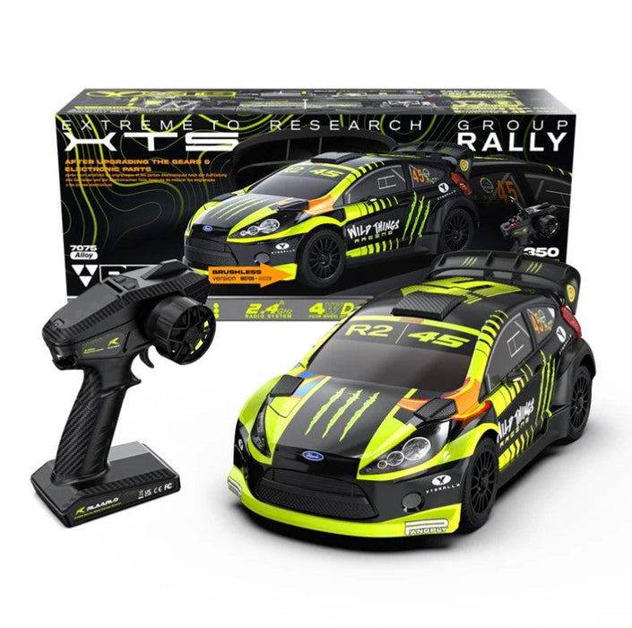 RLAARLO XTS-F10L CARBON  1/10 BRUSHLESS RTR 4WD RC RALLY CAR