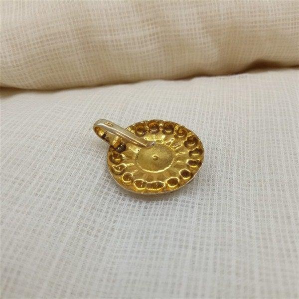 Gold Plated Round Nose Pin