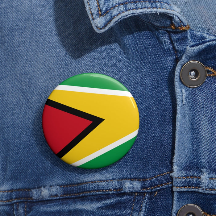 Guyana Flag Pin Buttons