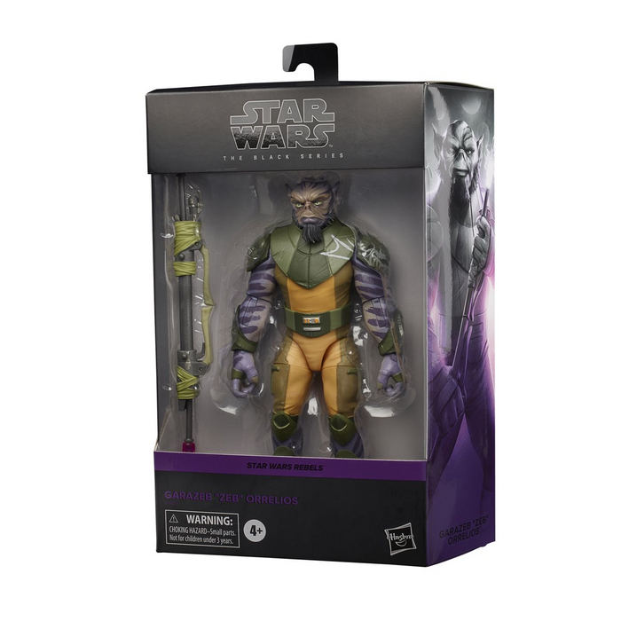 Star Wars The Black Series Zeb Orrelios 6-Inch Action Figure