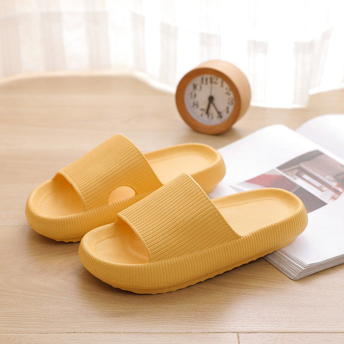 Unisex couple thickened slippers