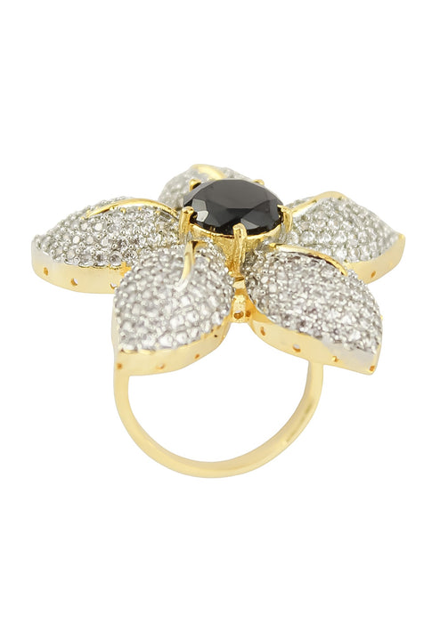 Zircons Lilly Ring by Bombay Sunset