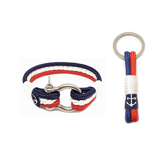 The Netherlands Nautical Bracelet and Keychain