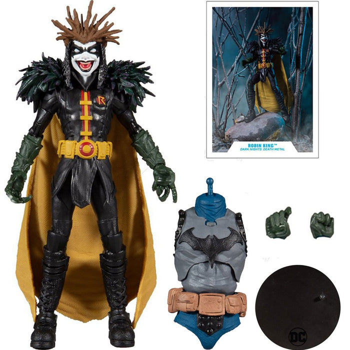 DC Multiverse Figures - Dark Nights: Death Metal (BAF Darkfather) - 7" Scale Robin King